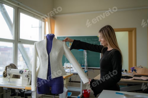 Preview: Student showcases creativity by fitting a stylish jacket