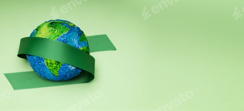 Preview: World Earth Day Concept. Green Energy, ESG, Renewable and Sustainable Resources