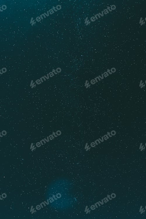 Preview: Blue color background Real Night Sky Stars With Milky Way Galaxy. Natural Starry Sky Background