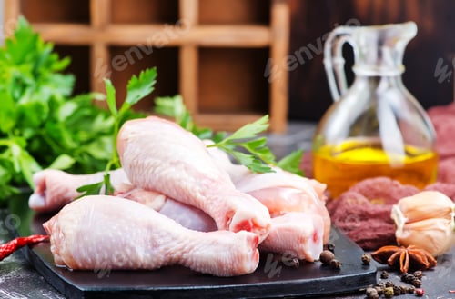 Preview: raw chicken legs
