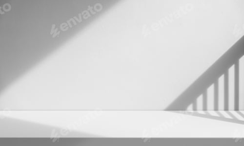 Preview: Shadow light cement Wall room studio Background and floor shelf concrete perspective