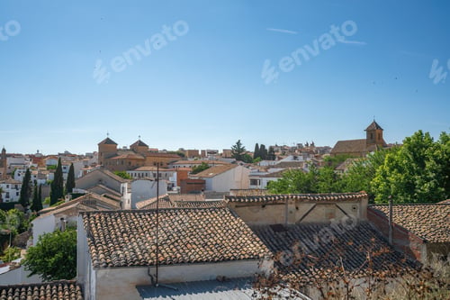 Preview: Ubeda Skyline with Casa de las Torres and Church of San Pedro - Ubeda, Jaen, Spain