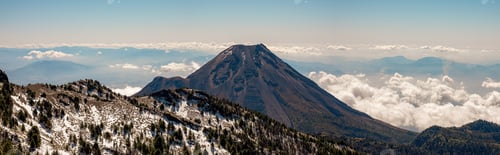 Preview: Mountains set against a vivid blue sky, Nevado de Colima National Park