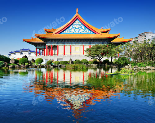 Preview: National Concert Hall Of Taiwan In Freedom Square, Taipei, Taiwan.