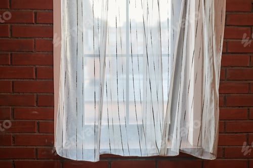 Preview: Window curtains in loft apartments