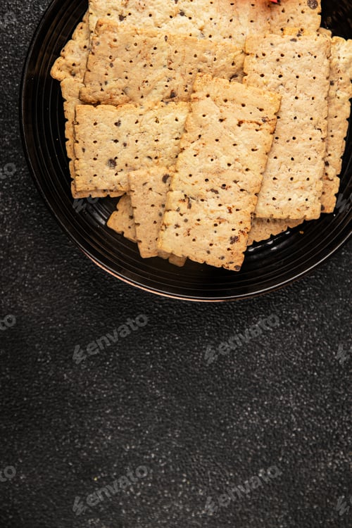 Preview: cracker whole grain healthy food durum wheat cookies tasty snack fresh gourmet food