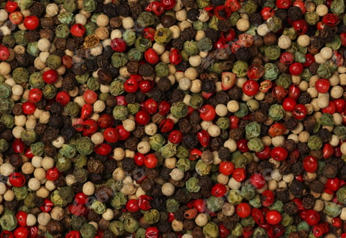 Preview: Background of mixed peppercorns