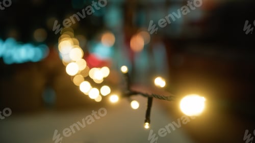 Preview: Christmas Strip White Glowing Lights