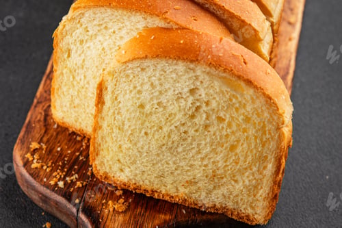 Preview: Brioche bread slices bakery pastry natural product tasty snack fresh delicious gourmet food