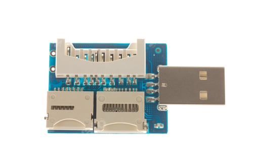 Preview: Disassembled usb chip.