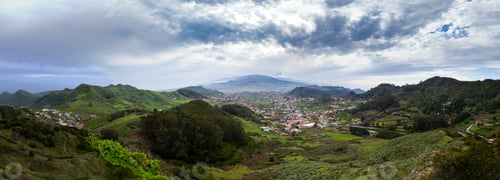 Preview: Beautiful panorama of Tenerife landscape