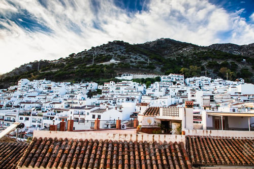 Preview: picturesque village of Mijas. Costa del Sol, Andalusia, Spain