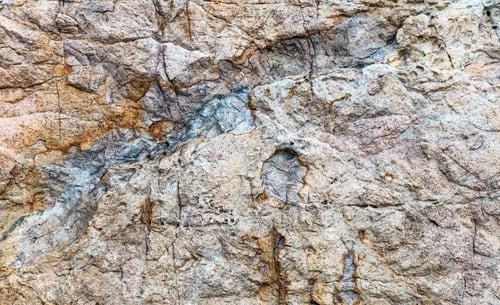 Preview: Closeup shot of porous rock texture