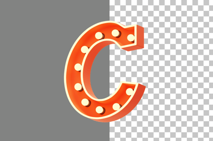 Preview: Marquee Lights C 3D Icon
