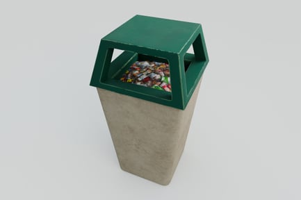 Preview: Park Trashcan