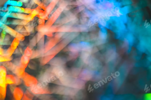 Preview: Abstract and pattern background in intense rainbow light colors