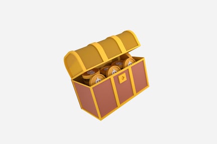 Preview: Legendary Chest 3D Illustration
