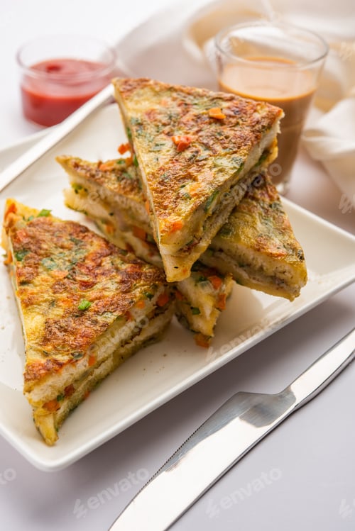 Preview: Bread Omlette