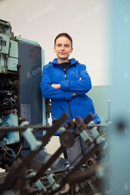 Preview: Portrait of factory worker