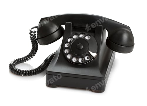 Preview: Old black phone