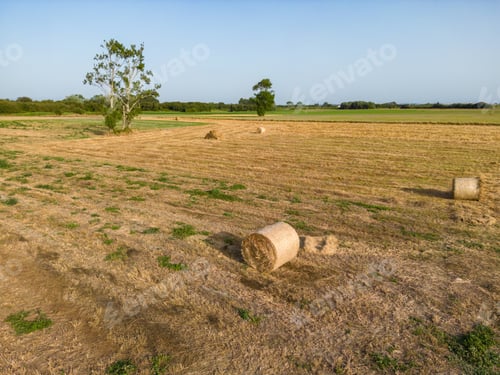 Preview: Aerial View of rural landscape