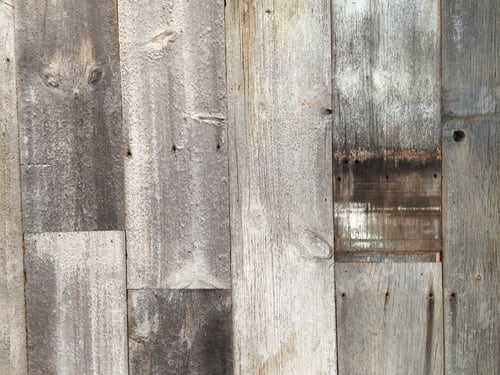 Preview: Weathered Wooden Planks with Visible Nail Holes