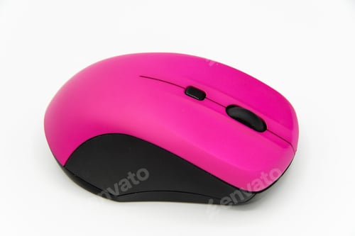 Preview: Pink Computer Mouse
