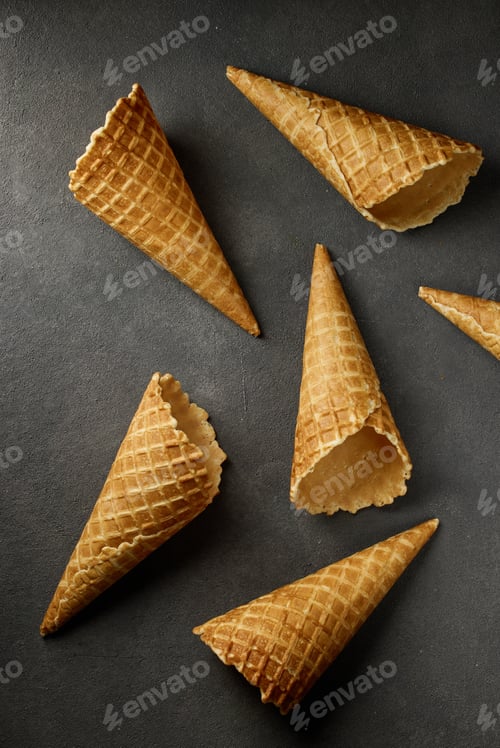 Preview: ice cream waffle cones