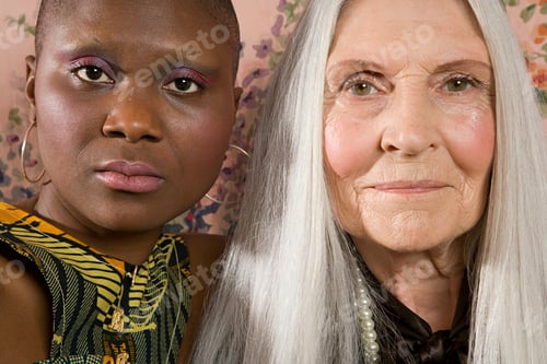 Preview: Two women in traditional clothing