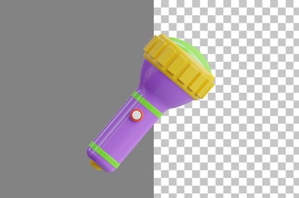 Preview: Flashlight 3D Icon