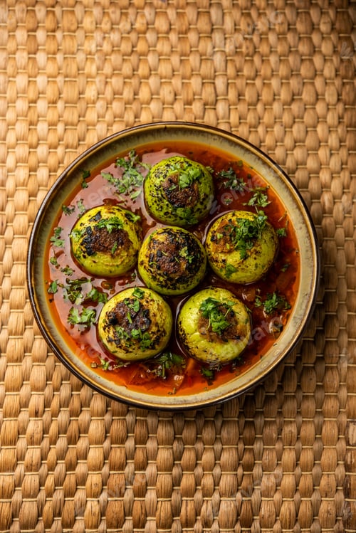 Preview: Indian style Tinda or Tinde ki Sabzi also called Indian squash, round melon, round gourd sabji