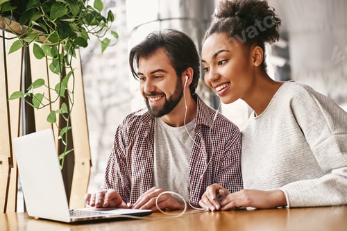 Preview: To be good, and to do good, is all we have to do. Two successful colleagues collaborating in cozy