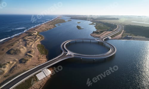 Preview: Laguna Garzón Round bridge, Paso de la Laguna, Salto, Uruguay