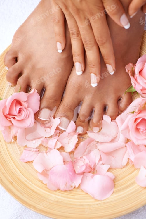 Preview: Treating her feet to some luxury