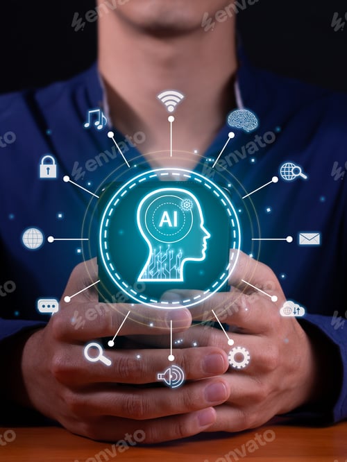 Preview: Vertical image of Personal AI Assistant: Making the Future of Technology a Reality