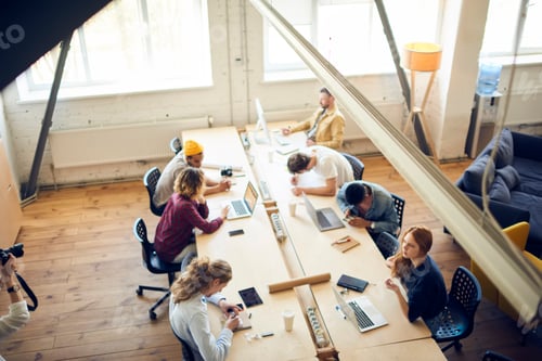 Preview: Skilled people connecting to campus internet for browsing web
