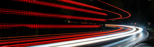 Preview: lights of cars with night. long exposure
