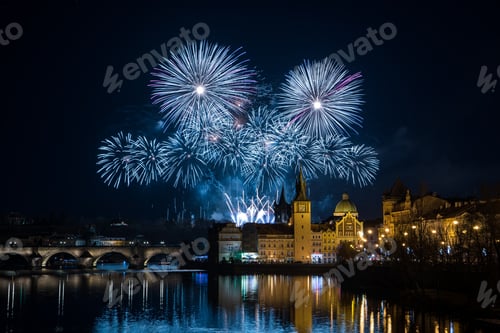 Preview: Prague New year's fireworks 2018