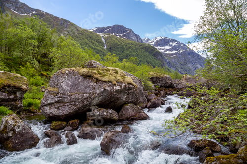 Preview: River In a Glacier Valley