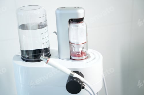 Preview: Piece of equipment for teeth treatment at dental clinic