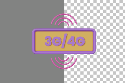 Preview: 4G 3D Icon