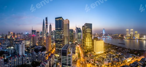 Preview: Shanghai skyline