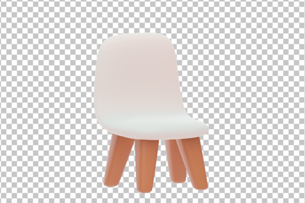 Preview: Study Chair 3D Icon