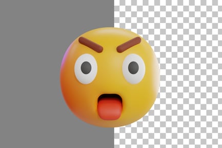 Preview: Shocking Emoji 3D Icon