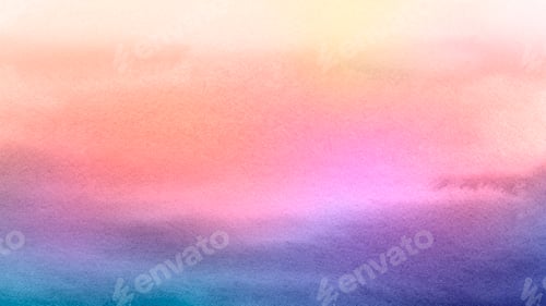 Preview: Abstract Watercolor Background with Pink, Purple and Blue