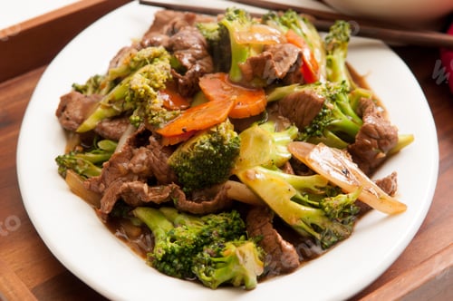 Preview: beef with broccoli stir fry