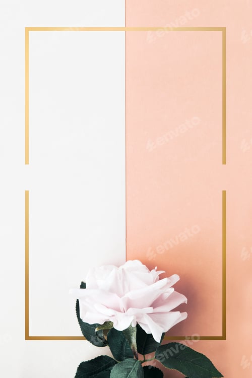 Preview: Frame with flowers