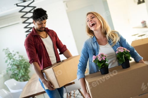 Preview: Beautiful couple happy for their new home