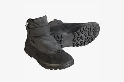 Preview: Men's Rugged Winter Boots: Suede & Fabric