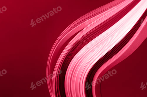 Preview: Abstract background with quilling paper.